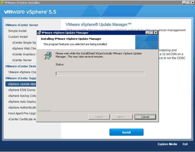 Как обновить Vcenter с 5.1 до 5.5 — часть 3. Обновляем Update Manager Server-13