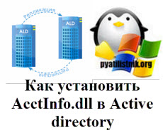 Установка AcctInfo.dll