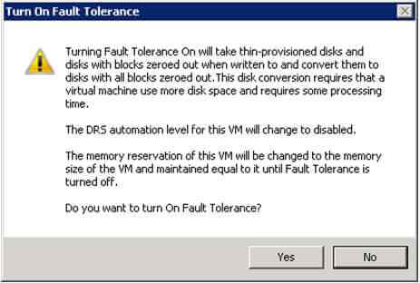 Установка и настройка VMware Fault Tolerance-02