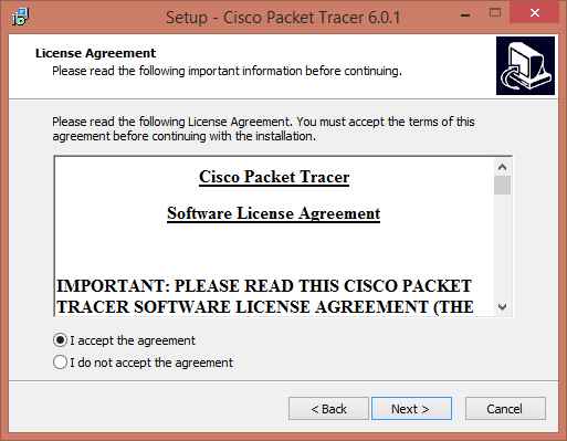 Как установить Cisco Packet Tracer 6.0.1-02