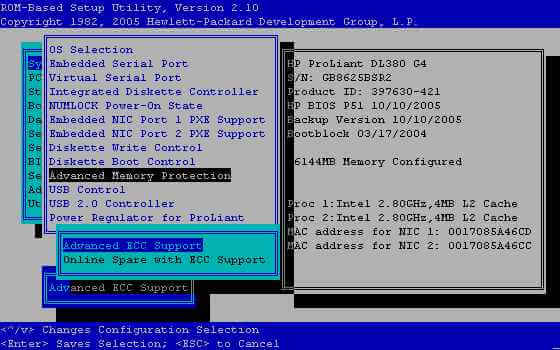 Как установить VMWare 5.5 на HP DL380 G4-07