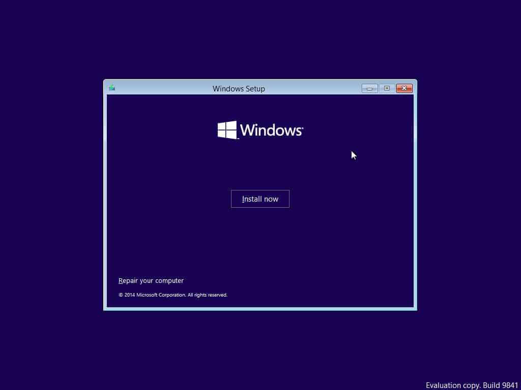 Устанавливаем Windows 10 (TechnicalPreview)-02Устанавливаем Windows 10 (TechnicalPreview)-02