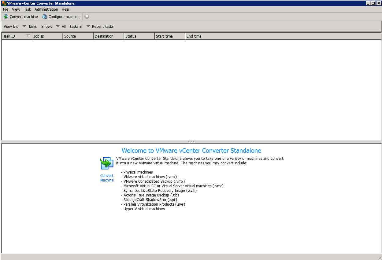 Kak virtualizovat fizicheskiy server s pomoshhyu VMware vCenter Converter Standalone 5.x.x 01