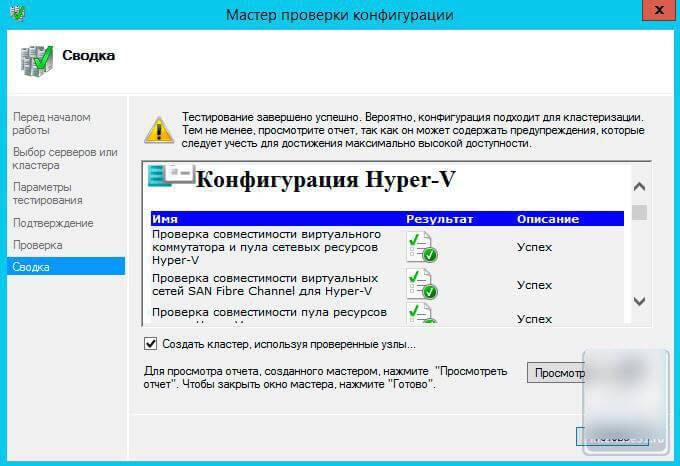 Как настроить отказоустойчивый кластер Hyper-V в Windows Server 2012 R2-13