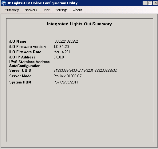 Как обновить прошивку ILO 3 в HP dl380 g7 в Windows Server 2008 R2-00