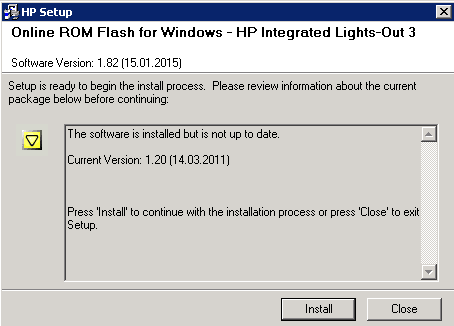 Как обновить прошивку ILO 3 в HP dl380 g7 в Windows Server 2008 R2-05