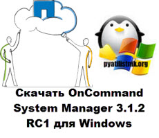 Скачать OnCommand System Manager 3.1.2