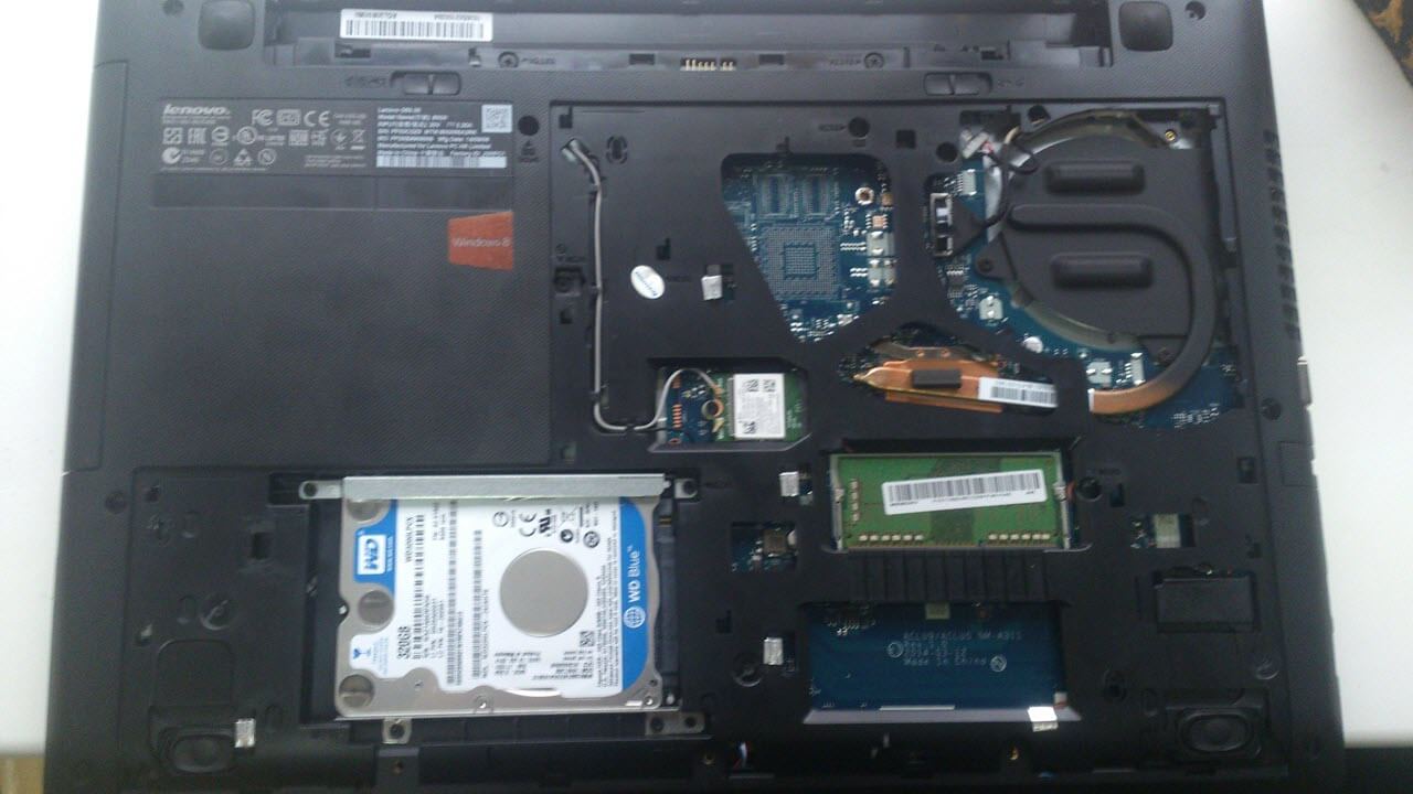 Well educated alley Reorganize Как заменить HDD на SSD на ноутбуку Lenovo G50-30 | Настройка серверов  windows и linux