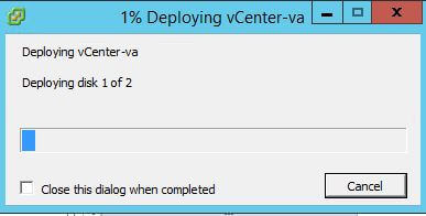 Как установить VMware-vCenter-Server-Appliance-5.5.0.10300-09
