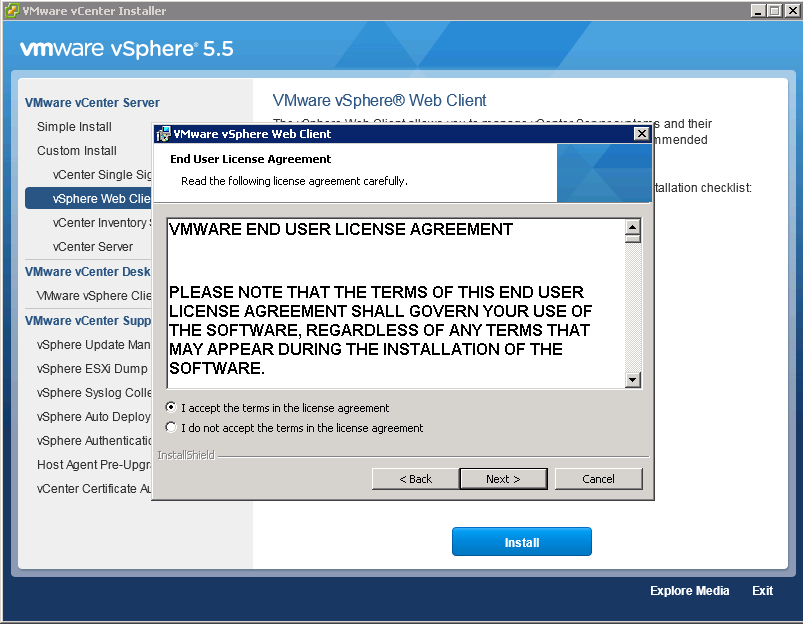 Как обновить Vcenter 5.5 Update 2 до vCenter 5.5 Update 3-16