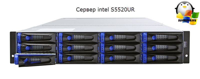 intel S5520UR сервер