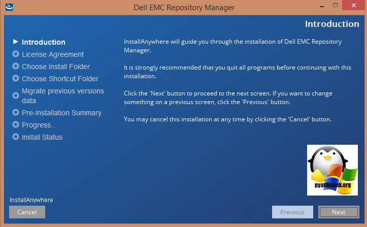 Установка Dell EMC Repository Manager-01
