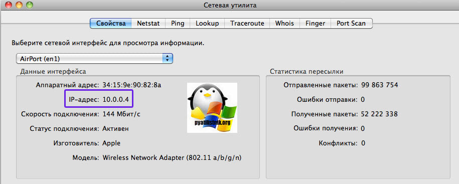 IP адресе в Ubuntu Linux и Mac OS X-03