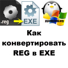 reg to exe