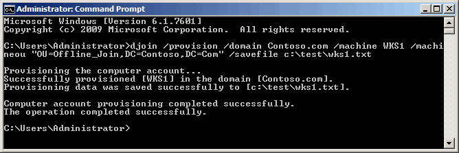 Offline domain join-2
