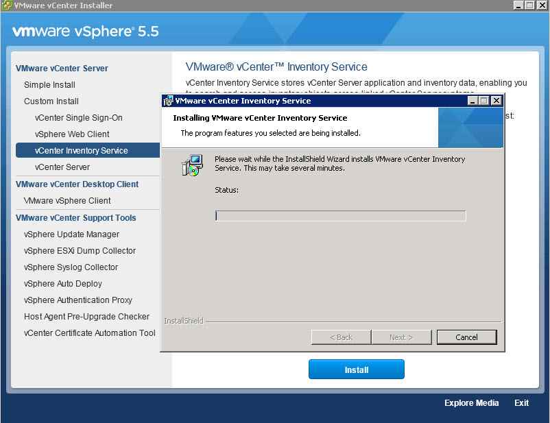 процесс обновления vmware vcenter server