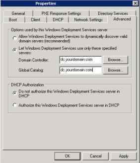 Поиск и устранение неисправностей WDS в windows server 2008R2-Event ID 257 - 258 - 266 - 513-013