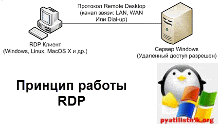 Принцип работы протокола rdp-1