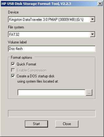 Как создать загрузочную флешку с DOS-01