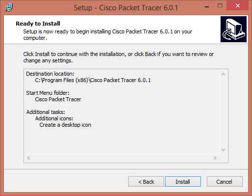 Как установить Cisco Packet Tracer 6.0.1-06
