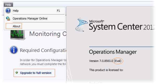 Как установить лицензионный ключ (Product License Key) в System Center Operations Manager 2012R2-01