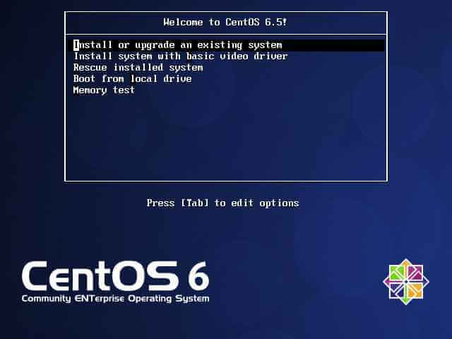Установка CentOS 6.5-01