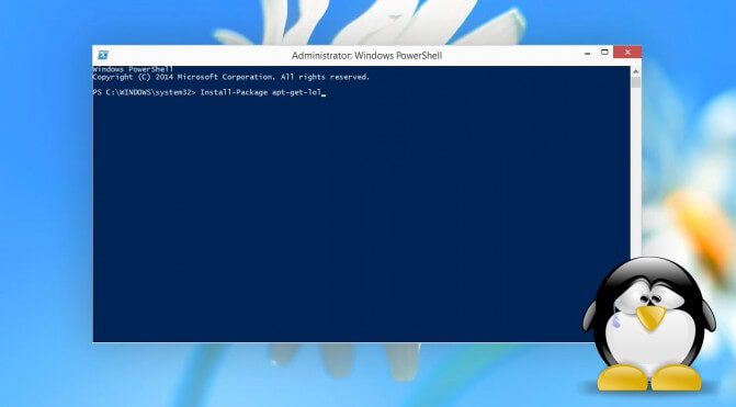 В Windows 10 появилась Linux подобная система управления пакетами OneGet-01