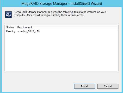 Как установить MegaRAID Storage Manager (MSM) в windows server 2012R2-02