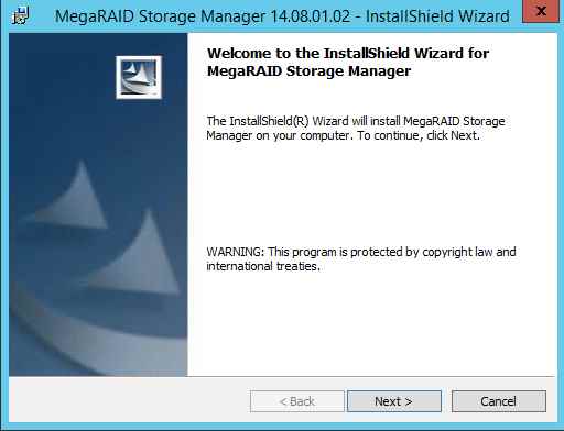 Как установить MegaRAID Storage Manager (MSM) в windows server 2012R2-07