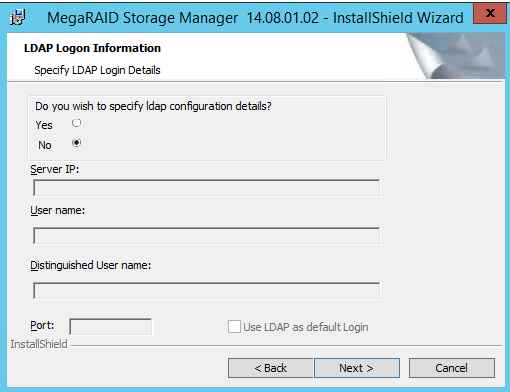 Как установить MegaRAID Storage Manager (MSM) в windows server 2012R2-12