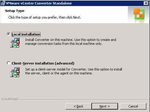 Как установить VMware vCenter Converter Standalone 5.x.x-06