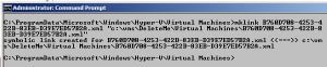 Как восстановить виртуальные машины Hyper-V при копировании на другой хост в windows server 2008R2-08