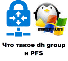 Что такое dh group и PFS