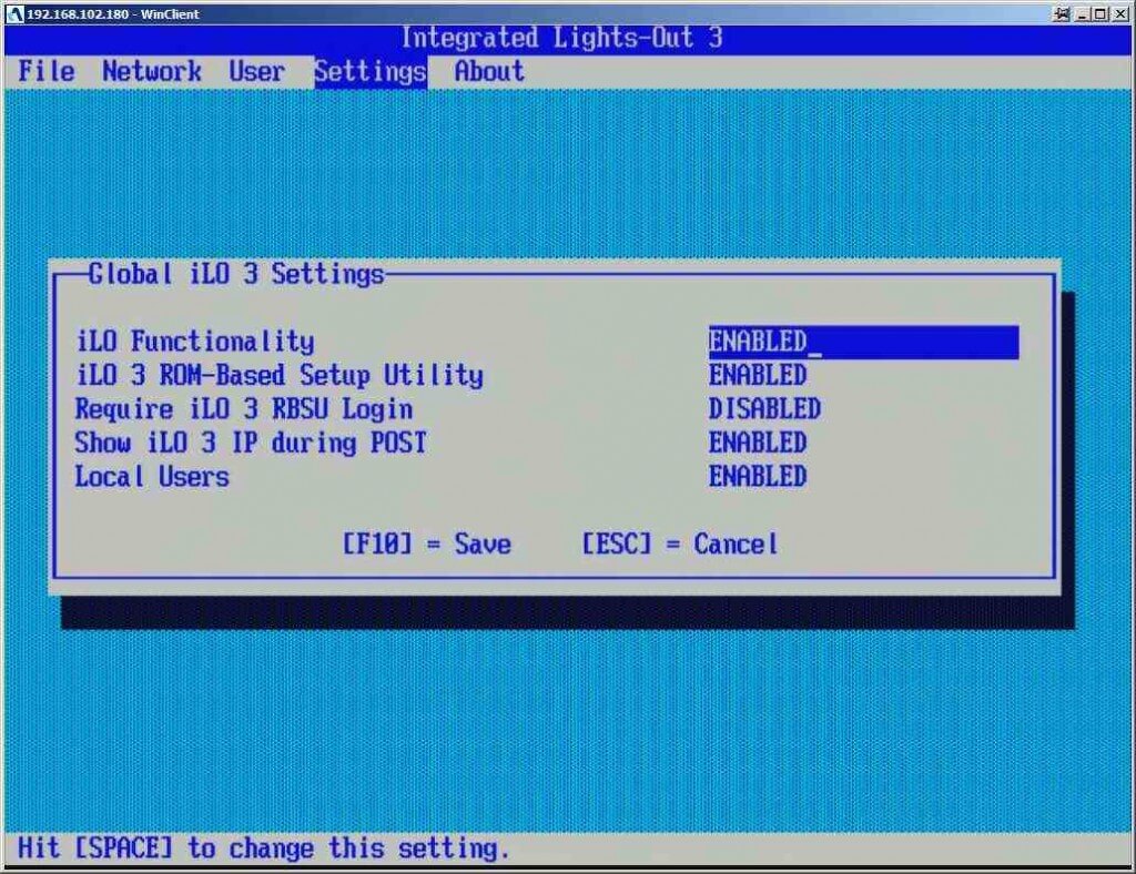 Установка esxi 7 на hp dl380 g7 ilo