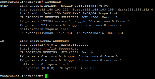 Как настроить статический ip адрес (сеть) в Ubuntu 14.X-06
