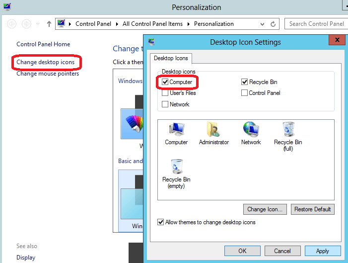 Как сделать ярлык Мой компьютер на рабочем столе Windows Server 2012R2-04