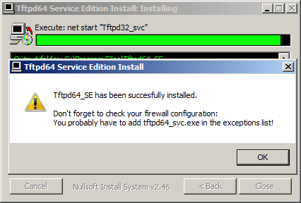 Как установить tftp сервер на примере tftpd64 service edition-06