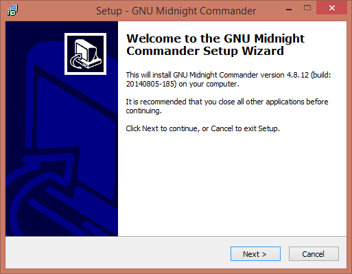 Как установить Midnight Commander в Windows-01