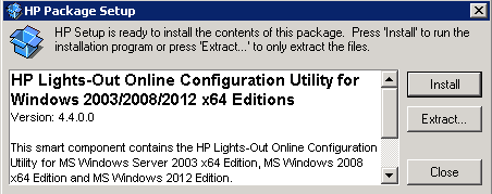 Как установить HP Lights-Out Online Configuration Utility-02