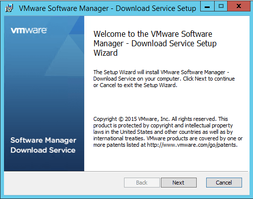 Как установить VMware Software Manager - Download Service-01