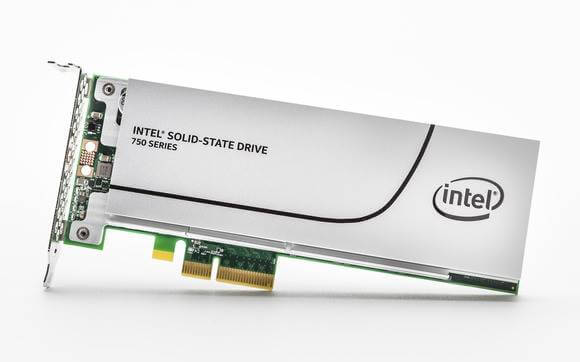 Intel выпустила твердотельные накопители SSD 750-02