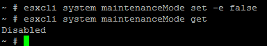 Как перевести хост ESXI 5.5 в режим обслуживания (maintenance mode)7