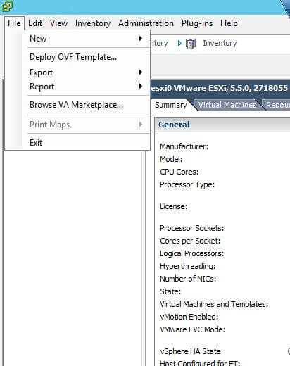 Как установить VMware-vCenter-Server-Appliance-5.5.0.10300-01