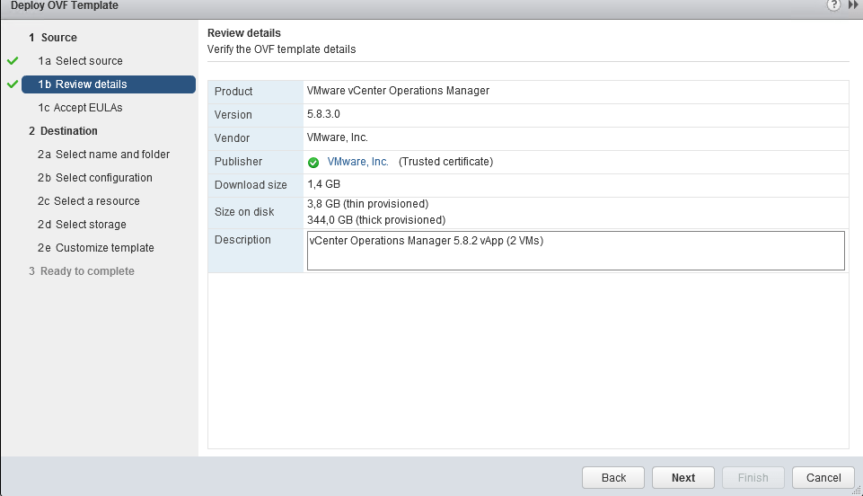 Как установить VMware vCenter Operations Manager 5.8.X через vCenter Web Client-23