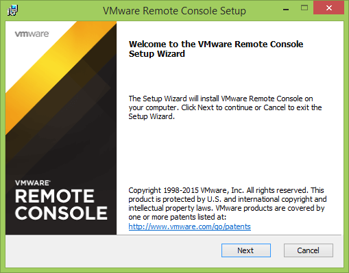 Как установить vmWare Remote Console-001