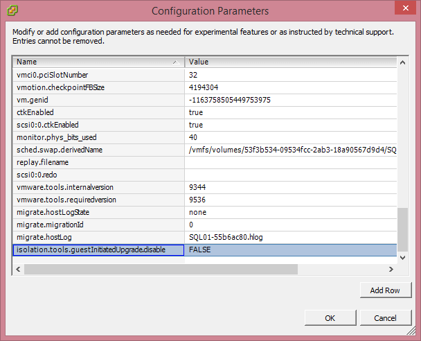 Ошибка vix error code = 21009 при обновлении VMware Tools в vCenter 5.53