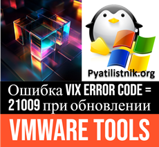 vix error code 21009