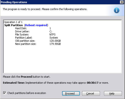 Как сжать системный диск в Windows Server 2008 R2-08
