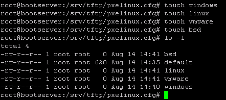 Как установить загрузочный PXE сервер для установки Windows, Linux, ESXI 5.5-19