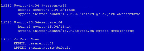 Как установить загрузочный PXE сервер для установки Windows, Linux, ESXI 5.5-4 часть-05